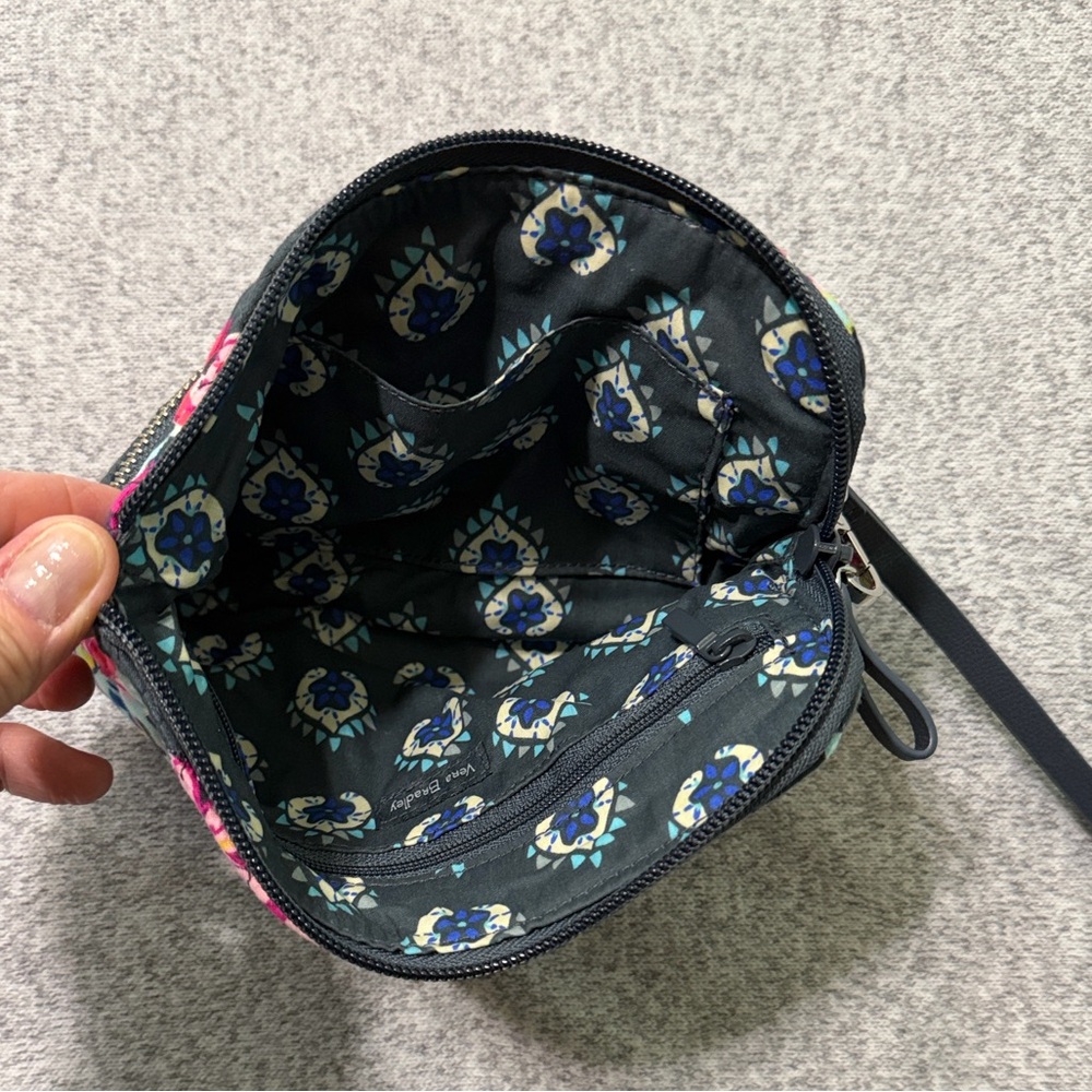 Vera Bradley Pretty Posies Wristlet - Picture 3 of 5